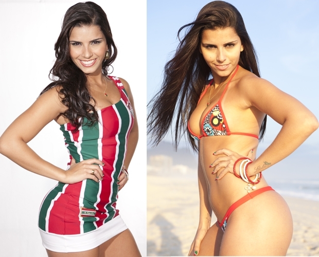 Bianca Leo, Musa do Fluminense, gostaria de ser Coleguinha do Caldeiro