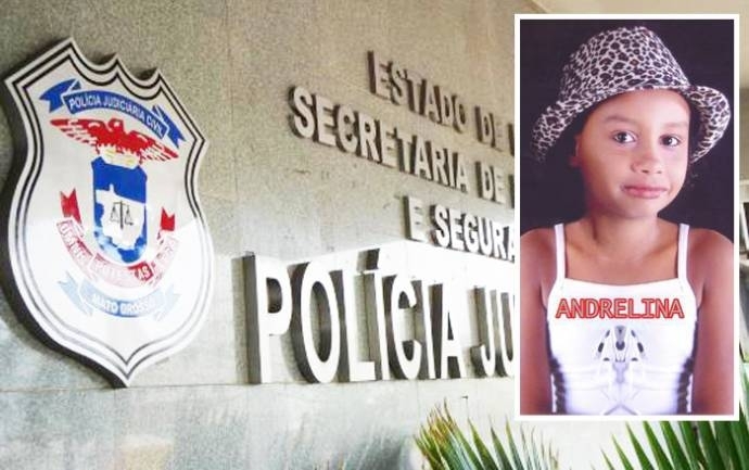 Andrelina Marques, 10, desapareceu de casa, h um ms, em Nova Olmpia, e no deixou nenhuma pista