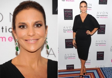 Ivete Sangalo na final do concurso de novos talentos em Nova York, nos Estados Unidos