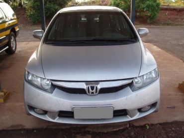 Veculo foi identificado com placa do Distrito Federal