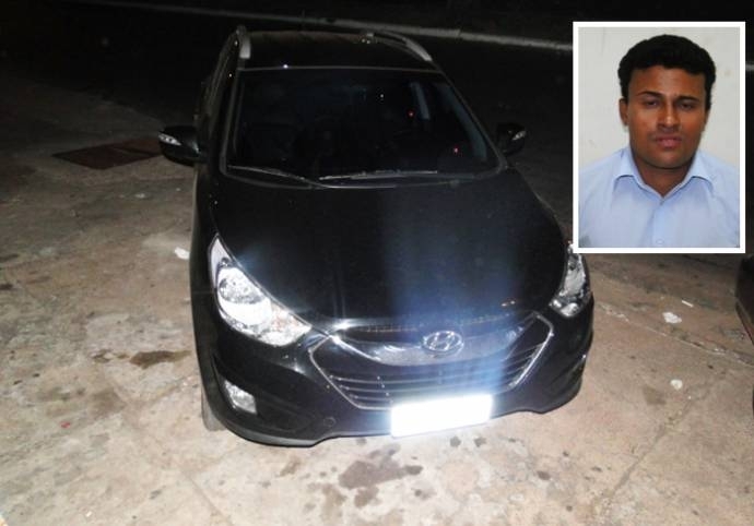 Thiago Arajo, 26, foi preso aps furtar o carro de assessor do governador do Estado