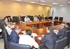 Em reunio fechada no colgio de lderes, Eder Moraes fez um balano dos projetos da Copa aos deputados