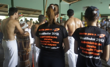 Curso de Educao Fsica da UNED esteve presente em cinco gincanas no ms de outubro