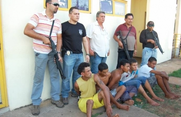 Na semana passada, a Polcia Civil prendeu cinco assaltantes; agora,  a vez de um taxista 