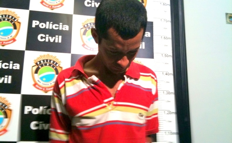 Agnaldo foi preso depois de ser esfaqueado