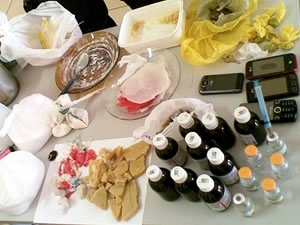 Laboratrio de drogas foi descoberto em agosto.