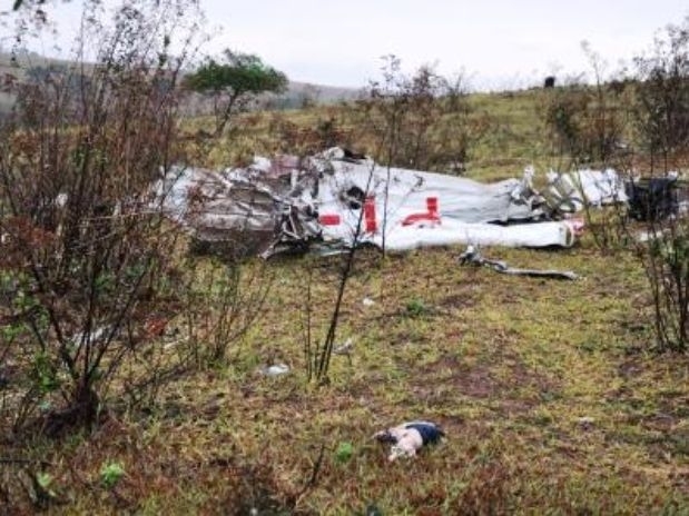 Queda da aeronave de pequeno porte ocorreu na zona rural de Marab� Paulista