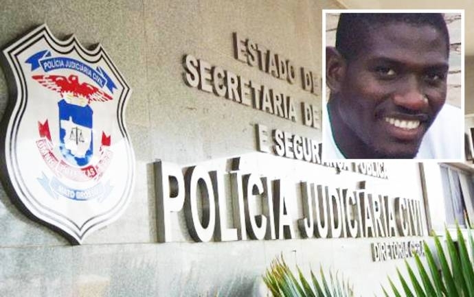 Toni Bernardo (destaque) foi morto por espancamento; Polcia Civil conclui flagrante na sexta-feira