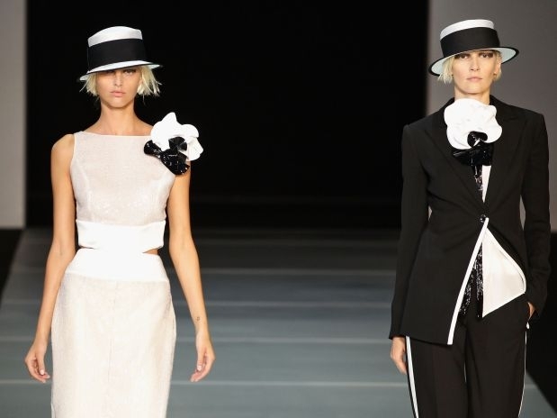 Emporio Armani fez dois desfiles bastante disputados em Milo