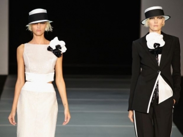 Emporio Armani fez dois desfiles bastante disputados em Milo