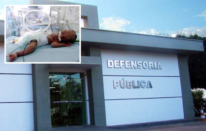 Por falta de atendimento mdico, beb de 2 meses morreu: Defensoria aciona o Estado