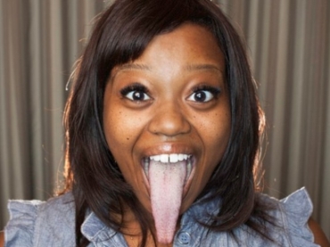 Querida para qu essa lngua to grande? No responda!