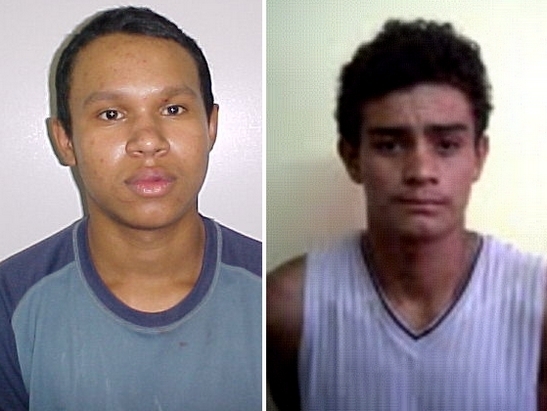 Da esquerda para a direita: Alef Augusto Braga da Costa e Gerson Freitas Duarte