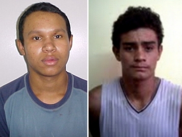 Da esquerda para a direita: Alef Augusto Braga da Costa e Gerson Freitas Duarte