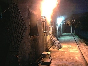 Presdio Feminino de Tucum em Cariacica, na noite do dia 15 de agosto