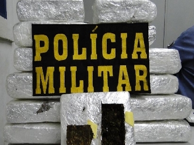 Os 10 quilos que cocana veio direto da Bolvia para ser revendida em Cuiab