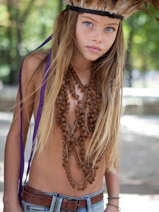 Thylane em foto do ensaio mais recente