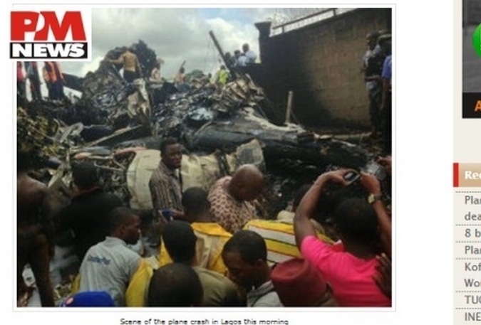 Aeronave no conseguiu alar voo e caiu