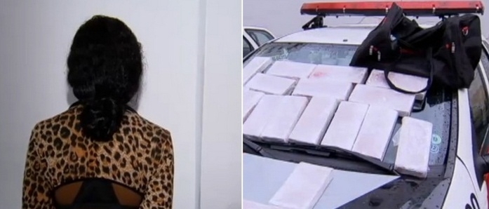 Garota de 13 anos foi detida com entorpecentes dentro da mala no terminal Barra Funda, na zona oeste de SP