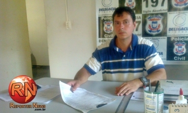 Delegado Raphael Garcia respons�vel pela DEPOL de Nortel�ndia.