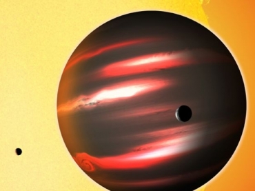 O planeta TrES-2b  mais escuro que a representao artstica dele