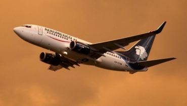 O voo da rota M�xico - Madri foi realizado na �ltima segunda-feira (1).