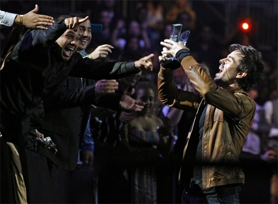 Enrique Iglesias, � direita, disse que tem o 