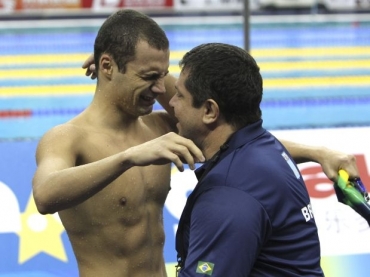 Leonardo de Deus surpreendeu com o 2 melhor tempo na eliminatria dos 200 m borboleta