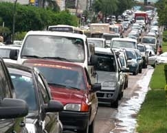 Frota cuiabana est acima da mdia nacional quando comparada  populao local e ndice pode ficar maior