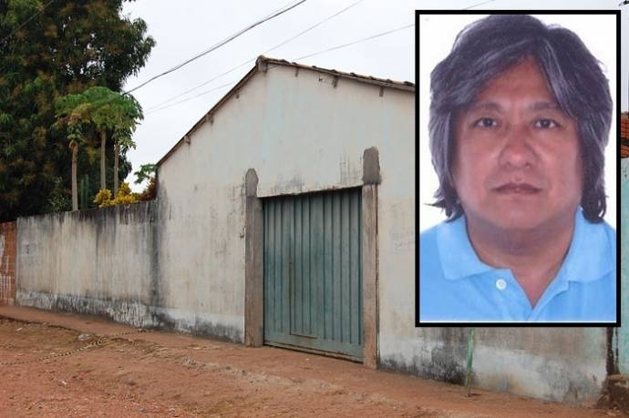 Casa de Bianca, namorada de Ida, em frente da qual o jornalista foi executado