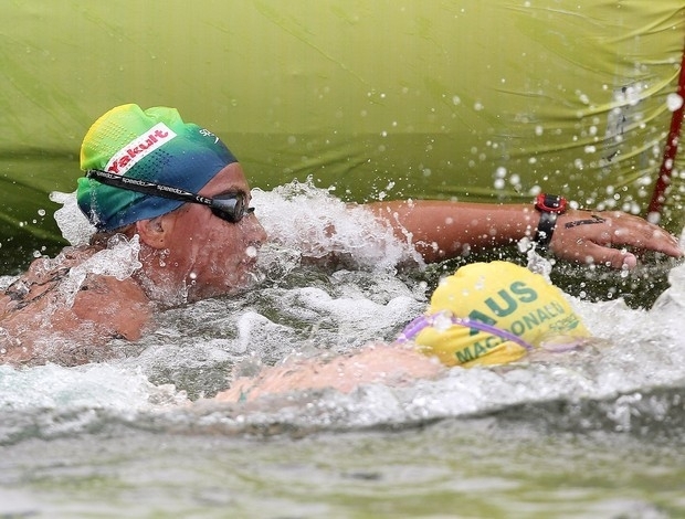 Depois do 11 lugar nos 10km, Ana Marcela Cunha fechou em 7 os 5km no Mundial