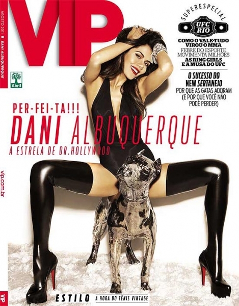 Daniela Albuquerque  capa da revista 