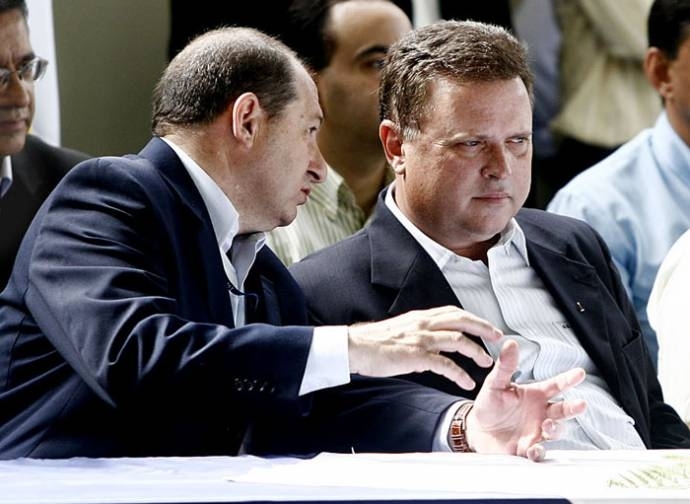 O ex-diretor do DNIT, Luiz Pagot, e o senador Blairo Maggi: ligaes hereditrias, segundo o Correio