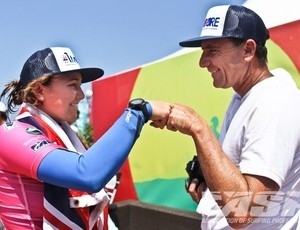 Carissa e pai, Chris