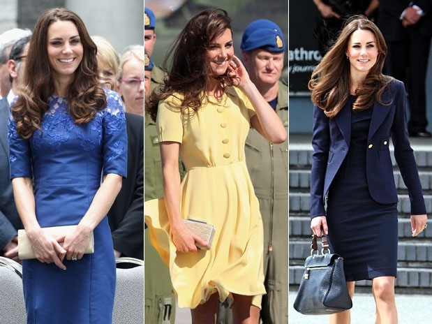 Confira o figurino de Kate Middleton em viagem ao Canad