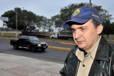 Inspetor Rog�rio Esp�ndola destaca a import�ncia de ser prudente nas estradas