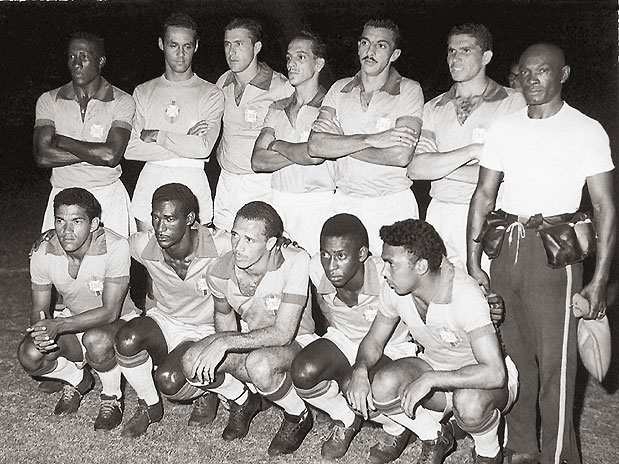 Seleo Brasileira com Pel fracassou na Argentina em 1959