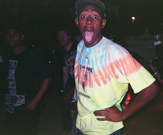 Tyler, the Creator, o lder do coletivo Odd Future Wolf Gang Kill Them All (OFWGKTA ou s Odd Future)