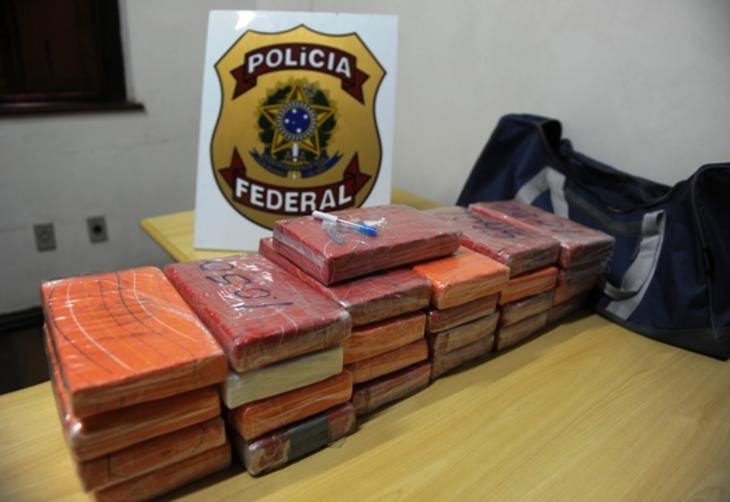 Droga estava dentro de uma sacola de viagem em um carro que ia de Curitiba para Itaja