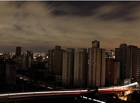 Centro de So Paulo sem luz na semana passada