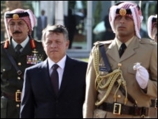 Abdullah acabou de aprovar reformas no governo da Jordnia