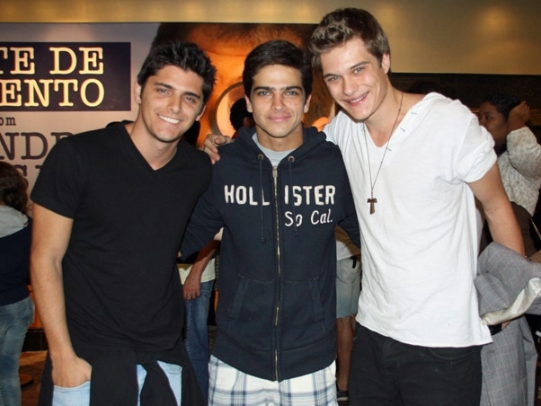 Bruno Gissoni, Bernardo Mesquita e Duam Socci