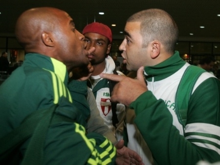Assuno discutiu com torcedor do Palmeiras antes da partida contra o Inter