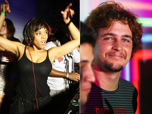 Aparecida Petrowky e Felipe Dylon