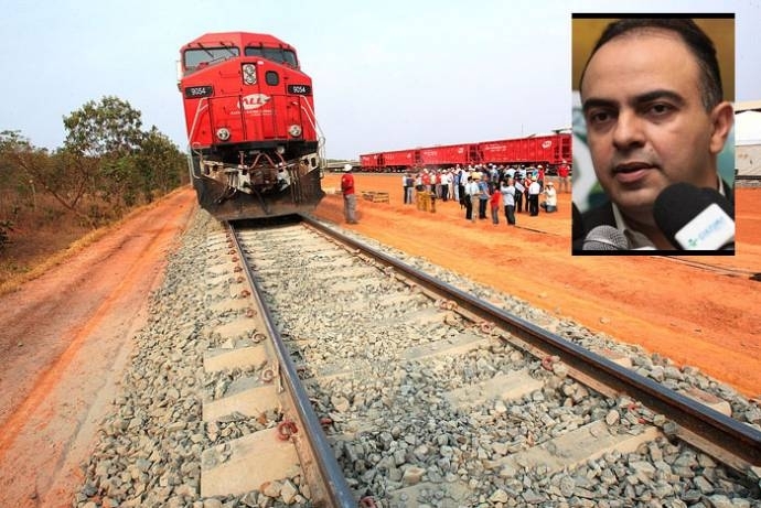 Vuolo prev aes visando  expanso da malha ferroviria em Mato Grosso e no Centro-Oeste