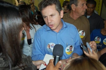 O empresrio Mauro Mendes, que teve as contas bloqueadas pela Justia 