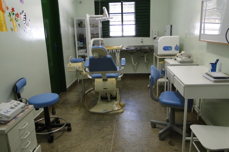 Depois da reforma, o PSF de Aren�polis conta com equipamentos de qualidade para melhor atender a popula��o