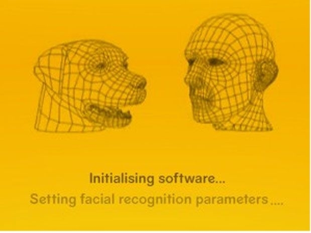 O sistema mostra com que raa o usurio mais se parece, mostrando tambm a porcentagem de semelhana entre co e pessoa