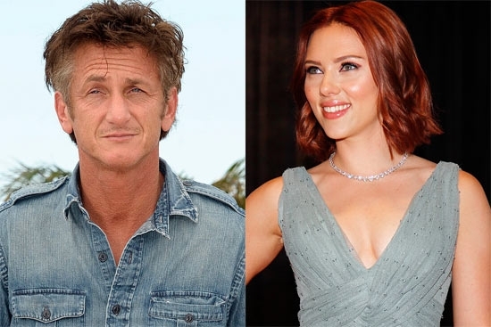 Scarlett Johansson e Sean Penn terminam namoro depois de passarem cerca de seis meses juntos