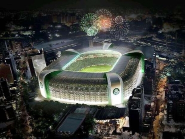 Novo estdio do Palmeiras deve ser entregue em abril de 2013